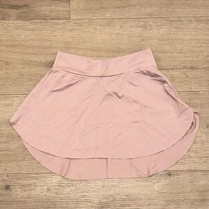 Motionwear Mauve Pink Dance Skirt‎ Petite Adult High-Low Tulip Hem Ballet Skirt